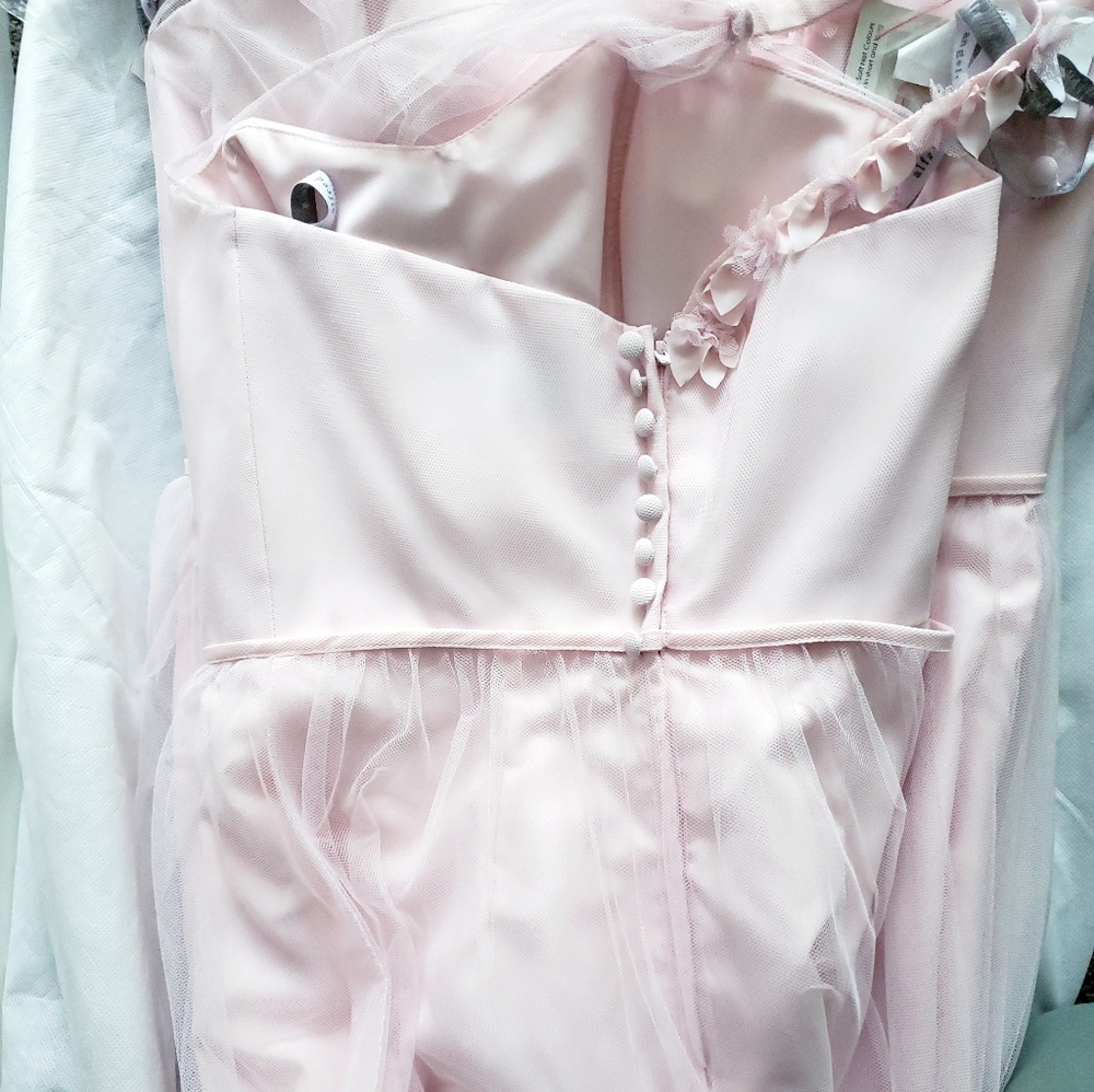 BRIDESMAIDS DRESS BY ALFRED ANGELO Pink - Picture 4 of 5